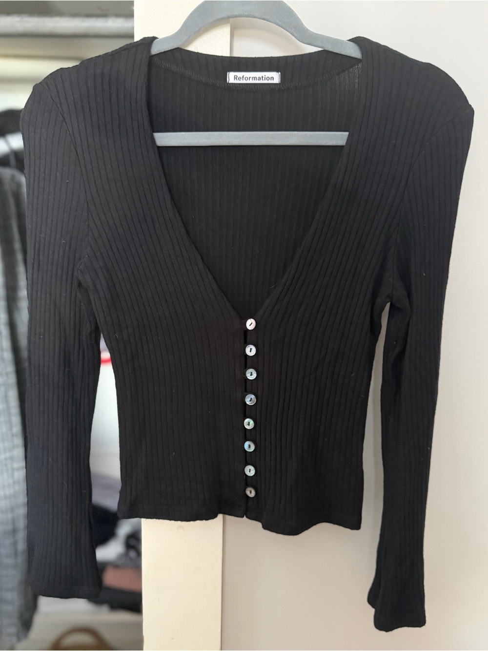 Reformation Gella Knit Top